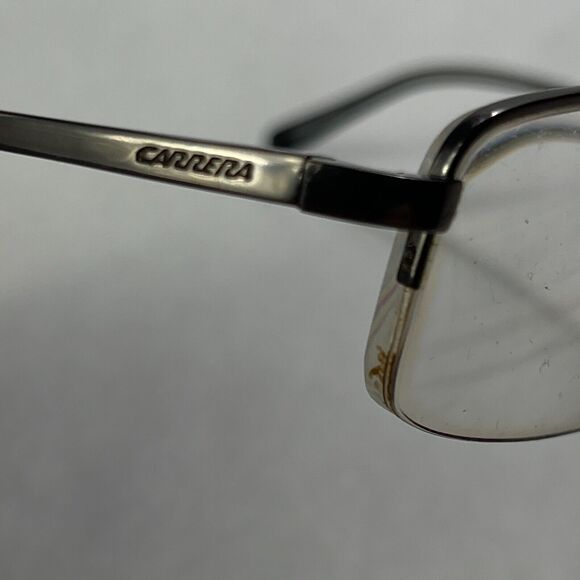 Carrera Eyeglasses Frames Only Ca7474 Titanium 140 Gold Metal 0x93 - Picture 2 of 10